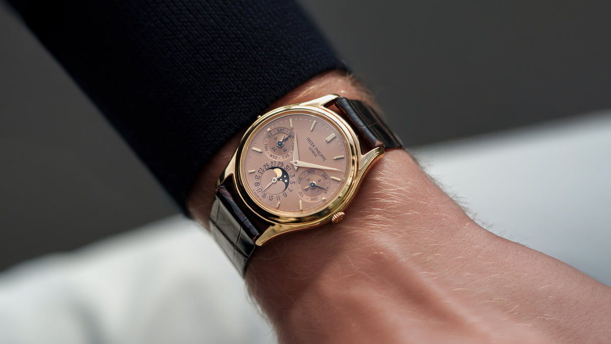 3941J, Perpetual Calendar, Early Second Series, 'Doré' Dial, Yellow Gold
