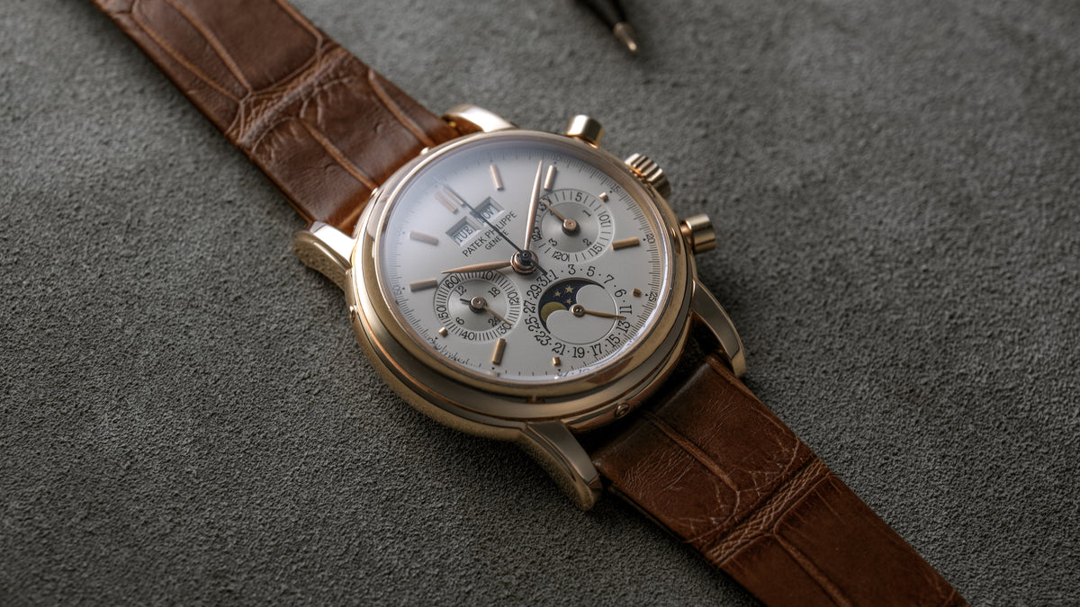 3970ER, Second Series, Perpetual Calendar Chronograph, Pink Gold
