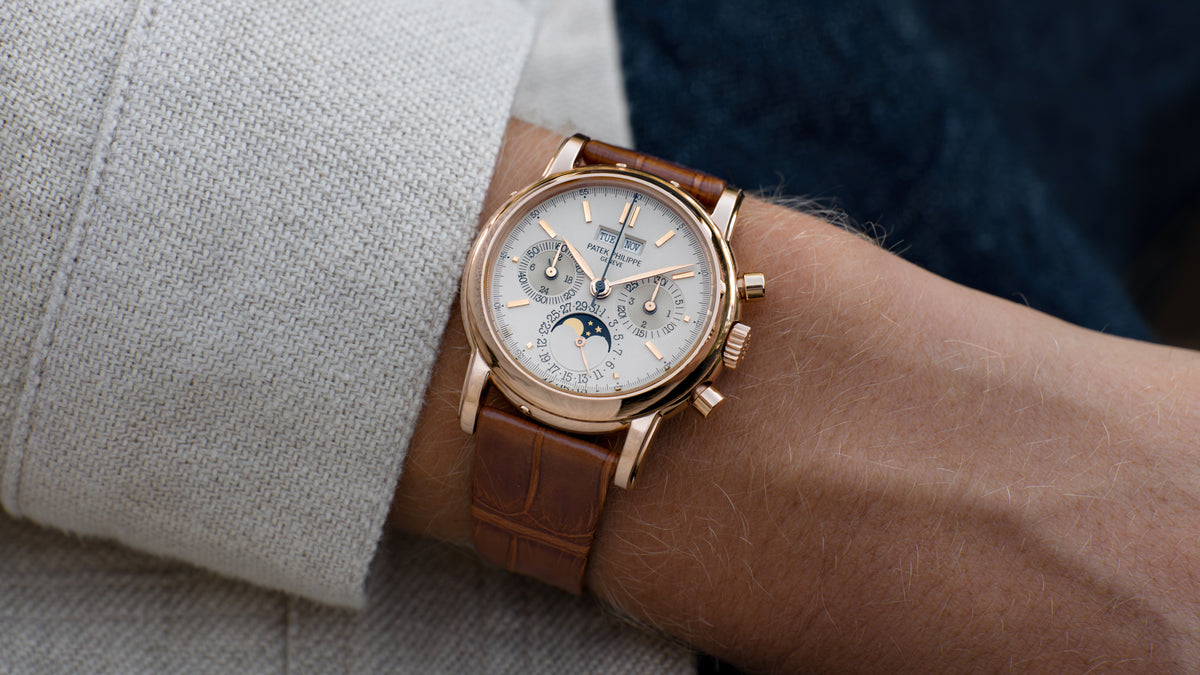 3970ER, Second Series, Perpetual Calendar Chronograph, Pink Gold