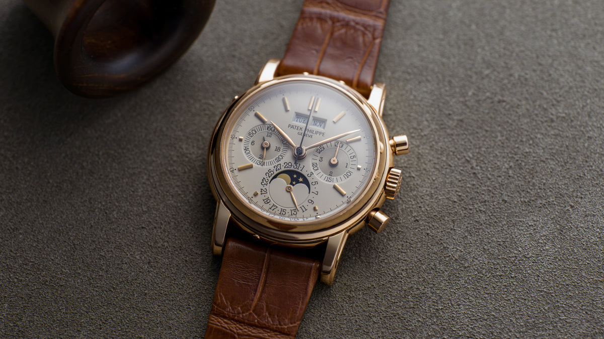 3970ER, Second Series, Perpetual Calendar Chronograph, Pink Gold