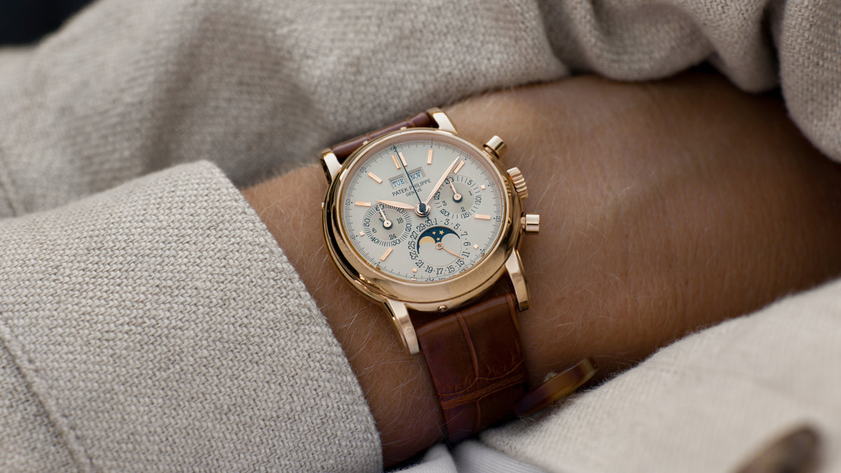 3970ER, Second Series, Perpetual Calendar Chronograph, Pink Gold
