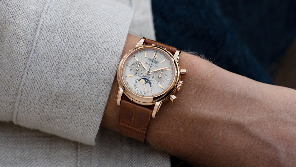 3970ER, Second Series, Perpetual Calendar Chronograph, Pink Gold