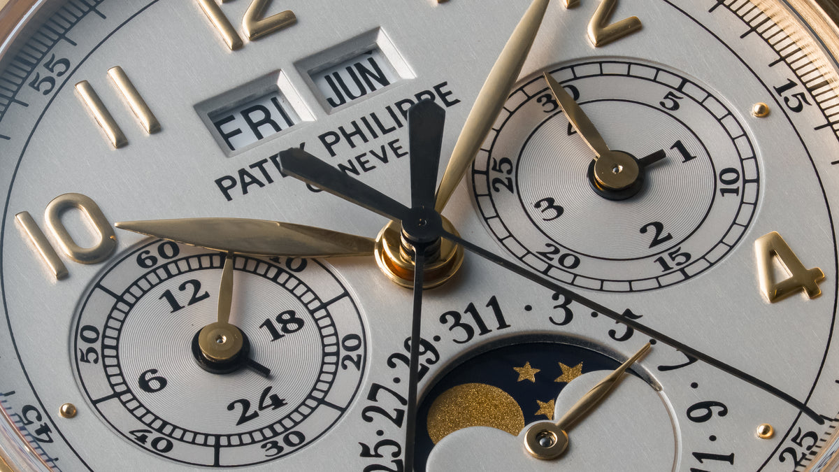 5004J, Perpetual Calendar Split Seconds Chronograph, Yellow Gold