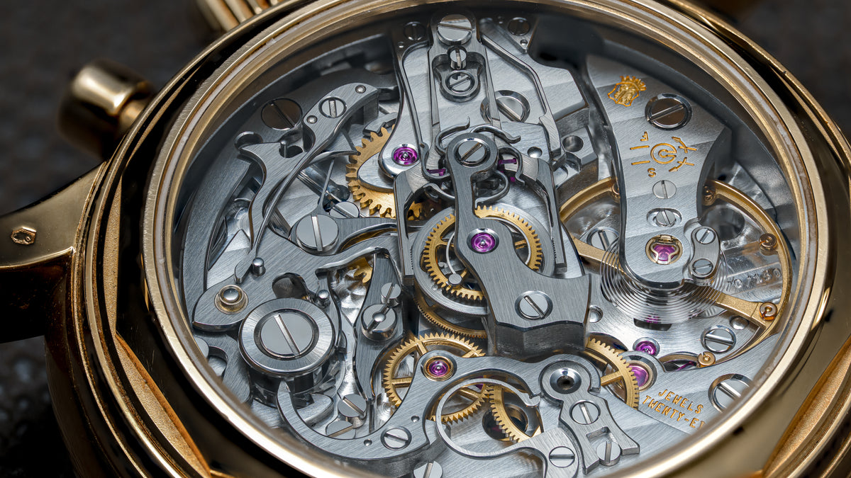 5004J, Perpetual Calendar Split Seconds Chronograph, Yellow Gold