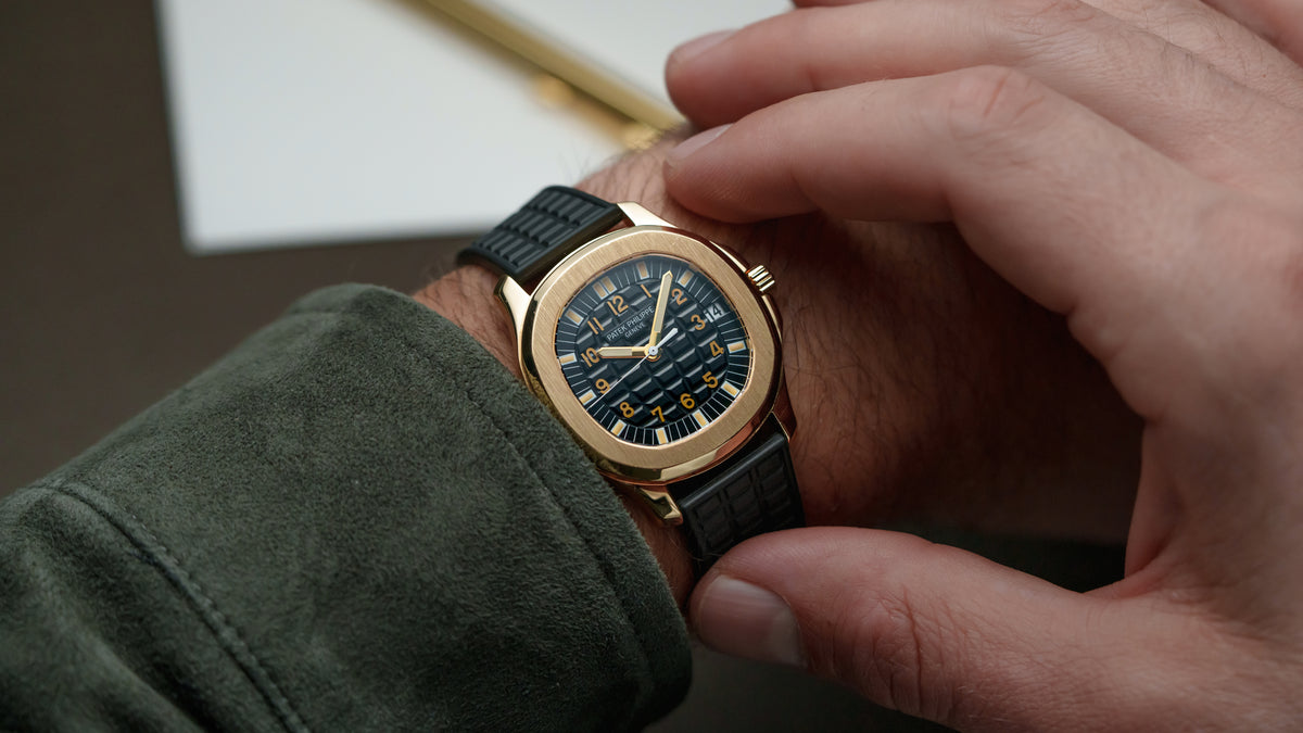 5065J, Aquanaut, Tritium Dial, Yellow Gold
