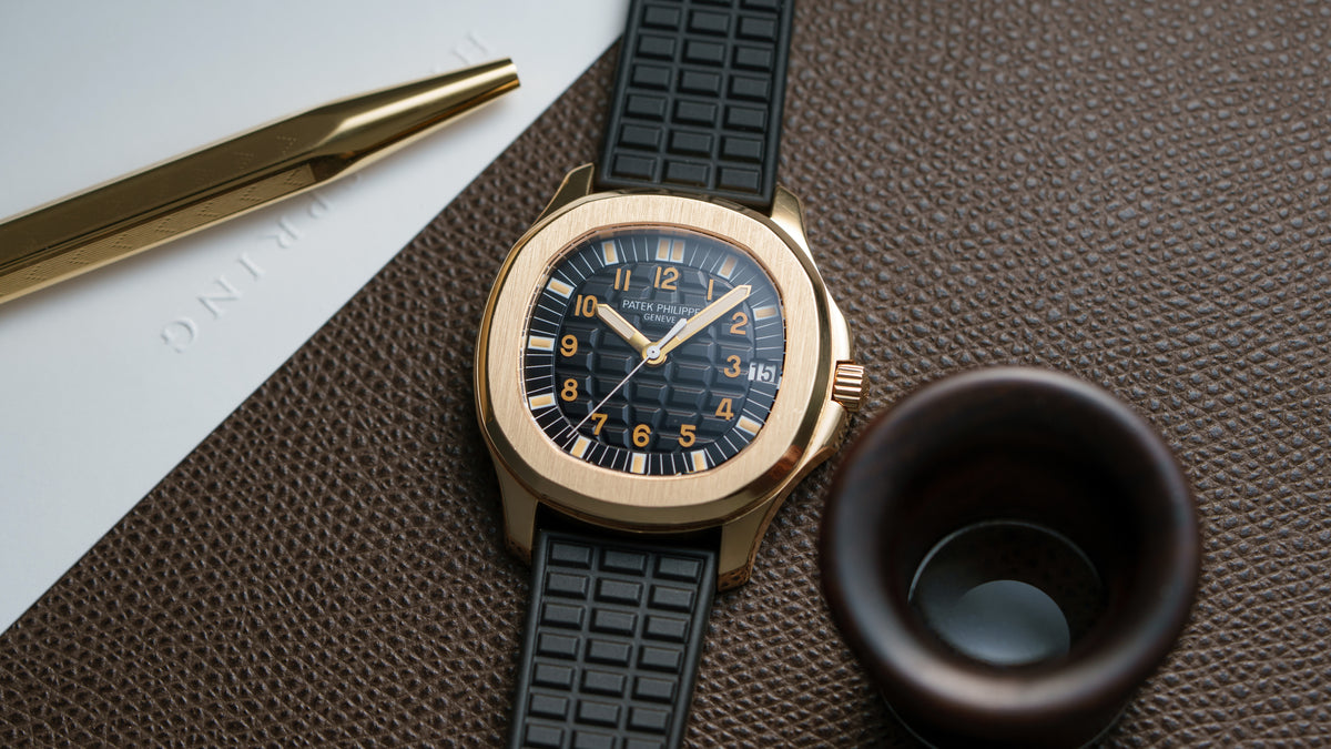 5065J, Aquanaut, Tritium Dial, Yellow Gold