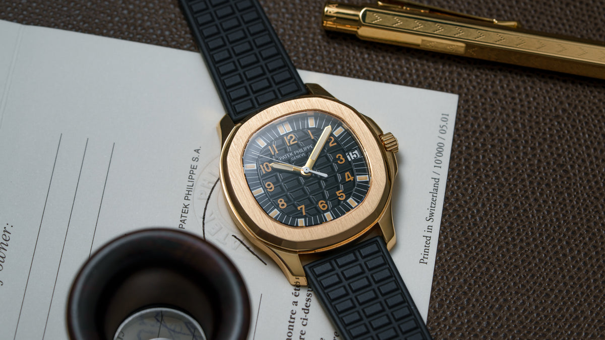 5065J, Aquanaut, Tritium Dial, Yellow Gold
