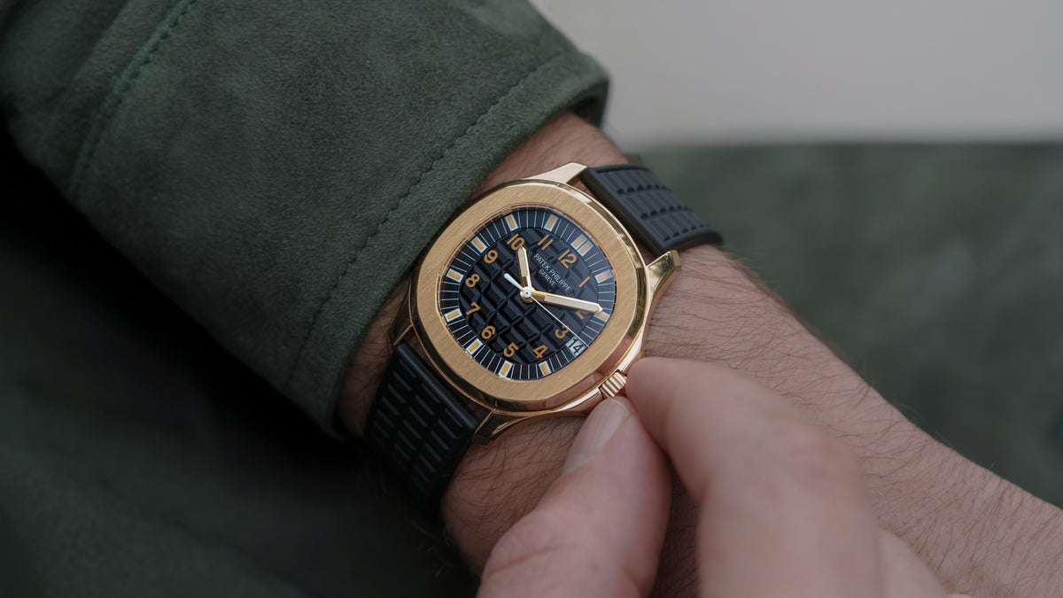 5065J, Aquanaut, Tritium Dial, Yellow Gold