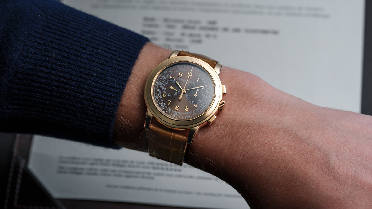 5070J-012, Saatchi Edition, Chronograph, Yellow Gold
