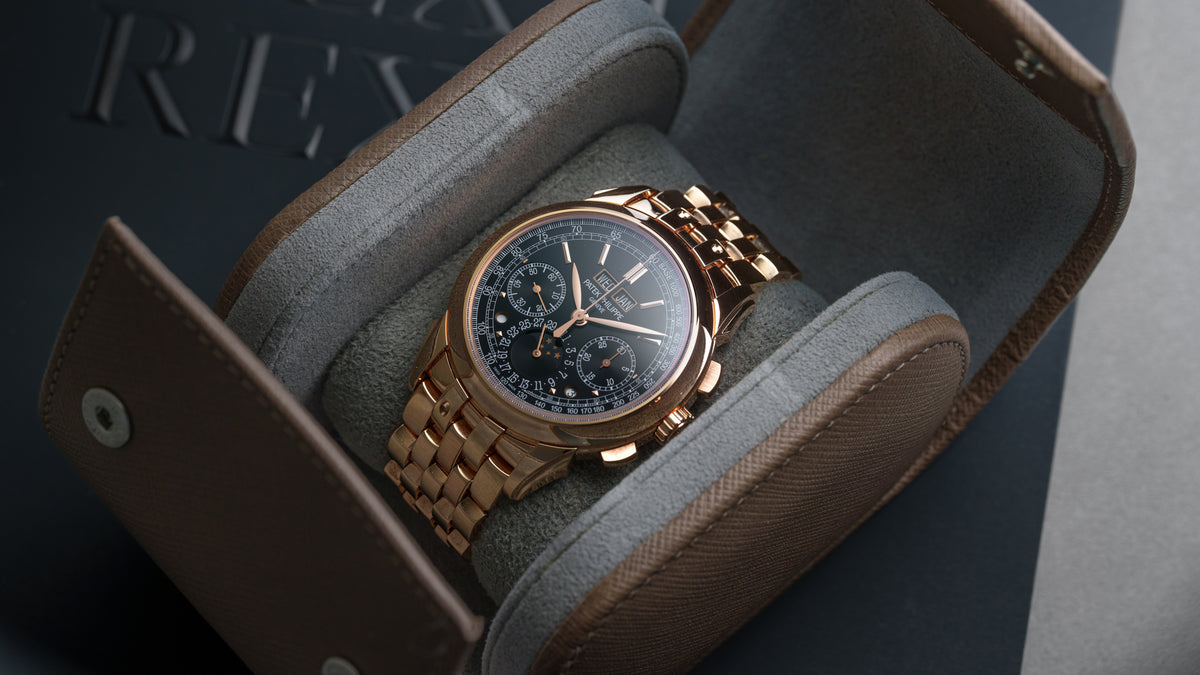 5270R, Perpetual Calendar Chronograph, Pink Gold