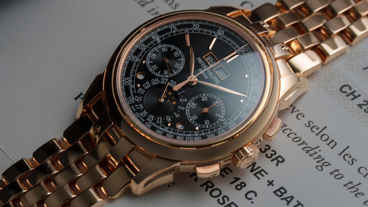 5270R, Perpetual Calendar Chronograph, Pink Gold
