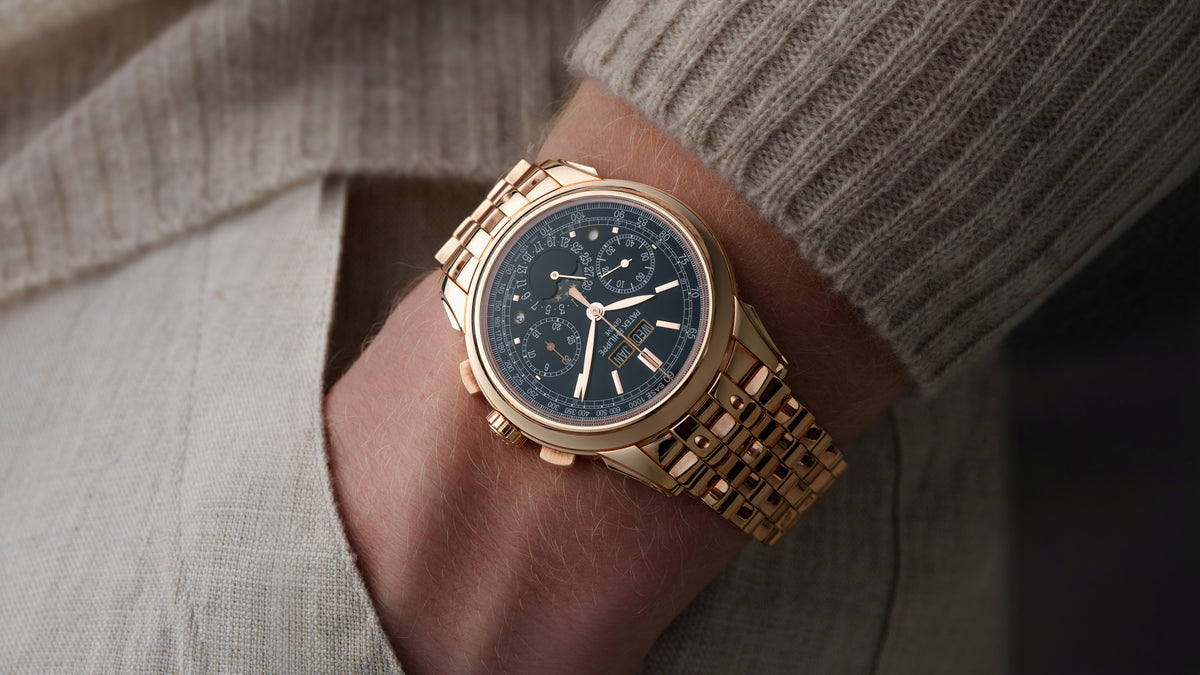 5270R, Perpetual Calendar Chronograph, Pink Gold