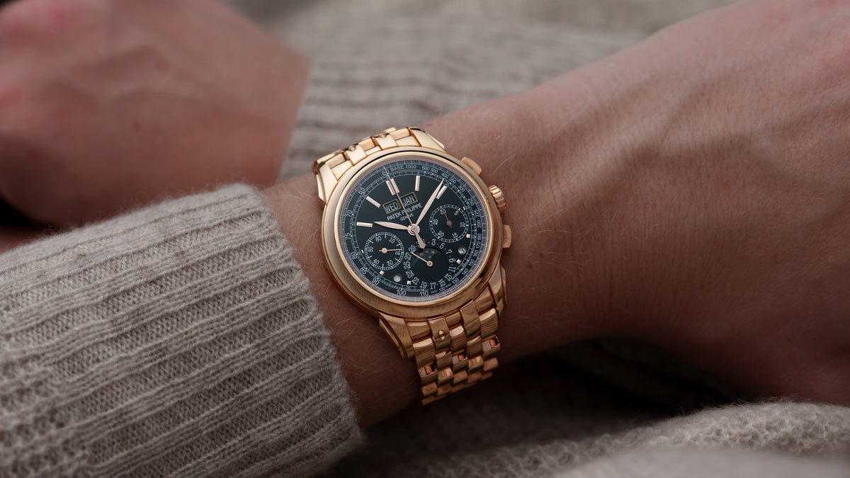 5270R, Perpetual Calendar Chronograph, Pink Gold