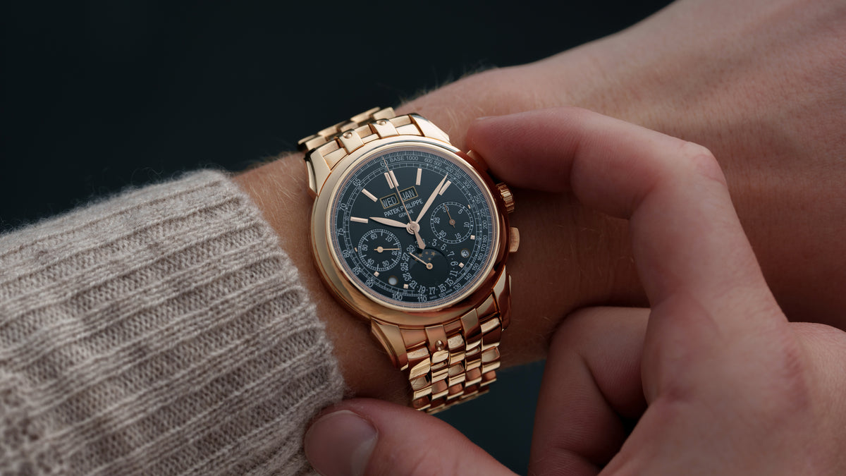 5270R, Perpetual Calendar Chronograph, Pink Gold