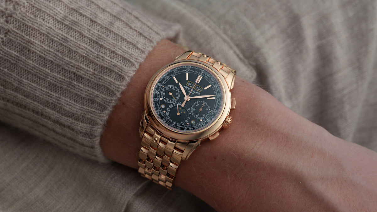 5270R, Perpetual Calendar Chronograph, Pink Gold