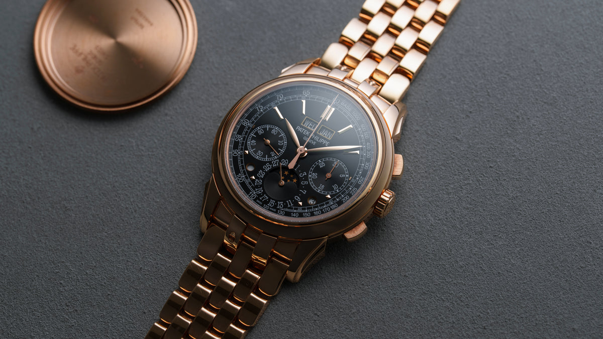 5270R, Perpetual Calendar Chronograph, Pink Gold