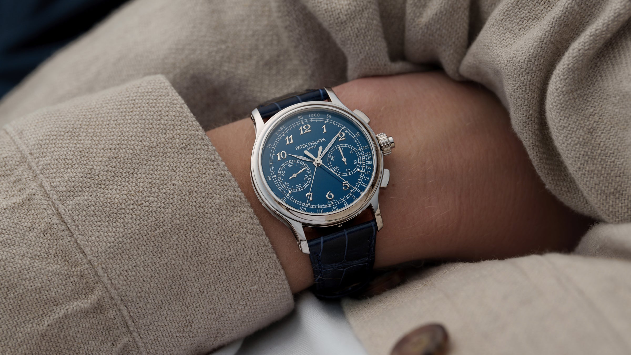 5370P, Split Seconds Chronograph, Platinum