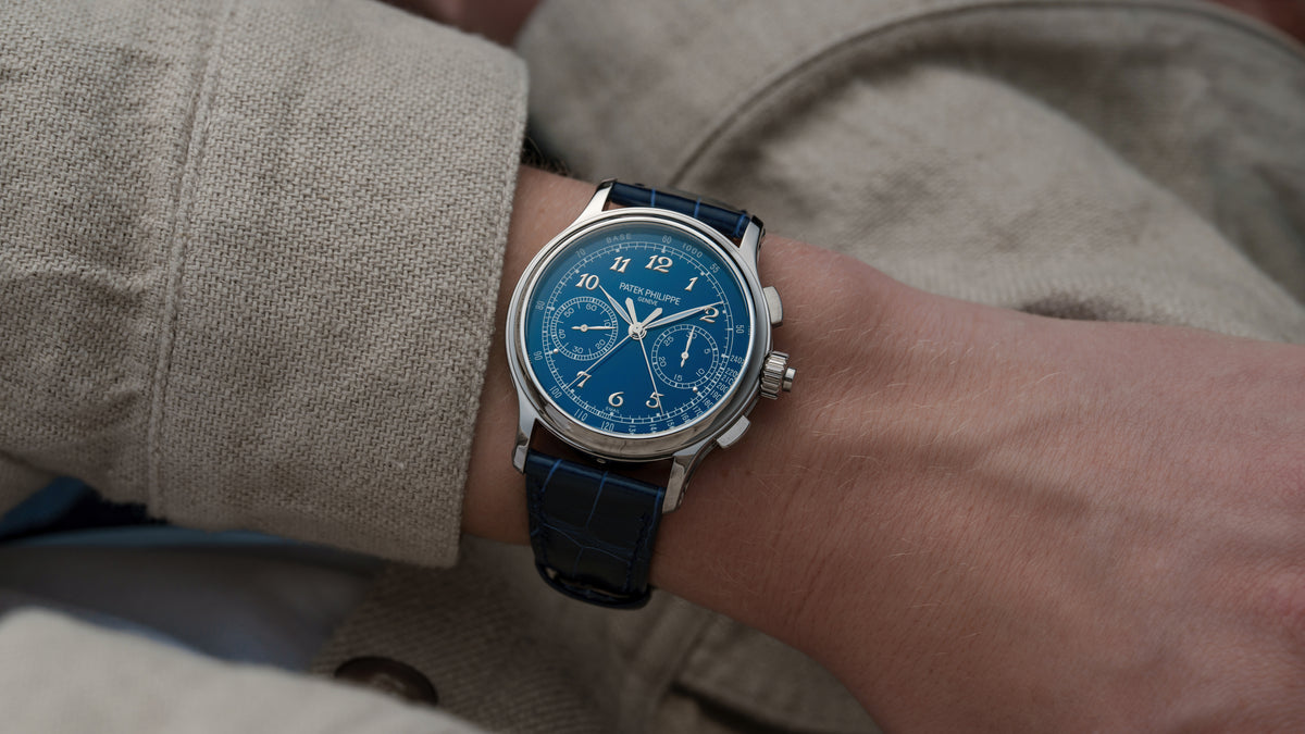 5370P, Split Seconds Chronograph, Platinum