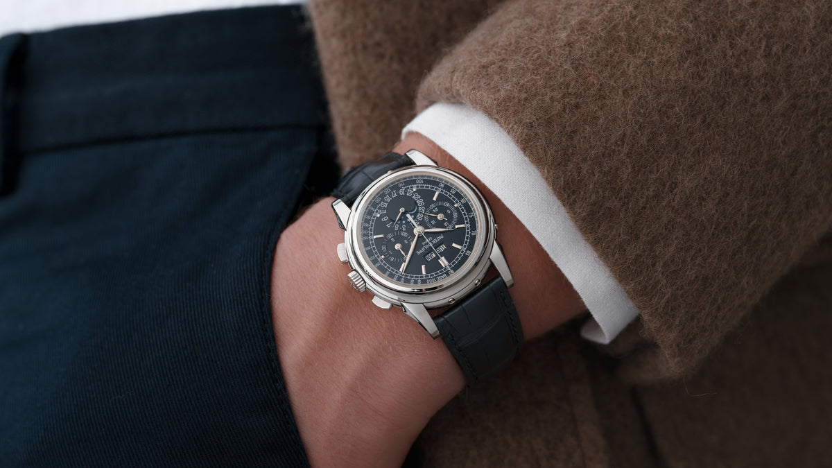 5970P, Perpetual Calendar Chronograph, Platinum