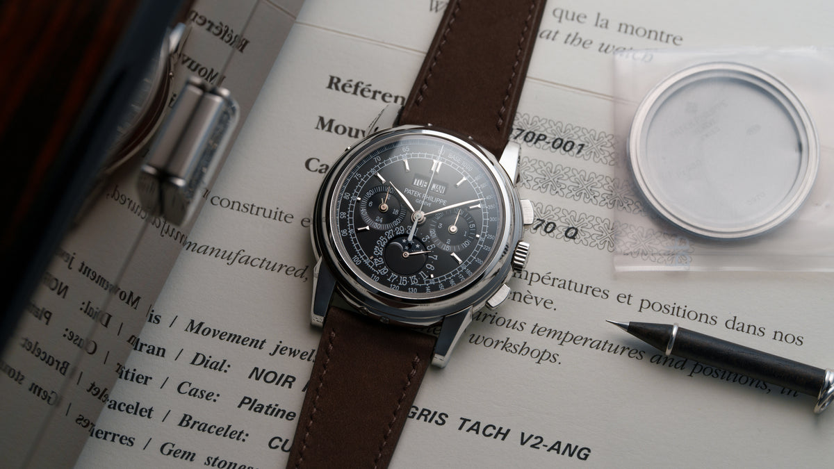 5970P, Perpetual Calendar Chronograph, Platinum
