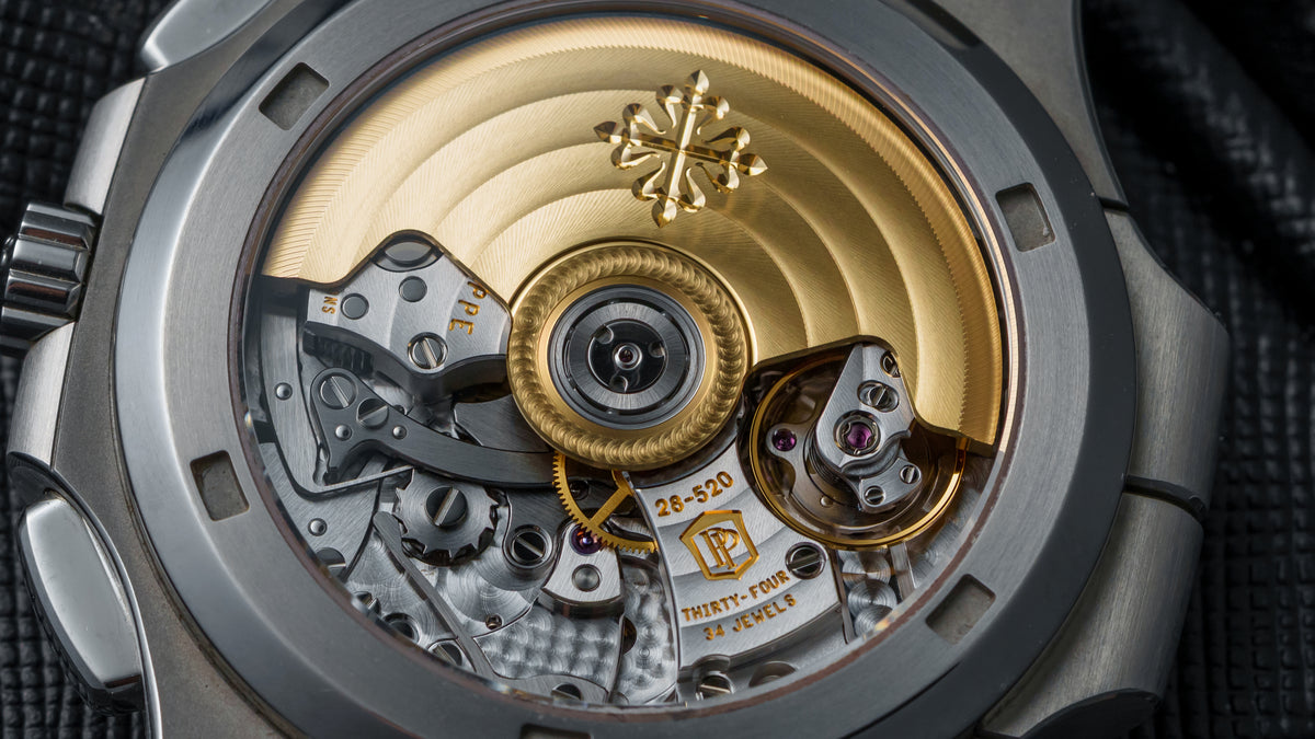 5990/1A, Nautilus Travel Time Chronograph, Tiffany Dial, Steel