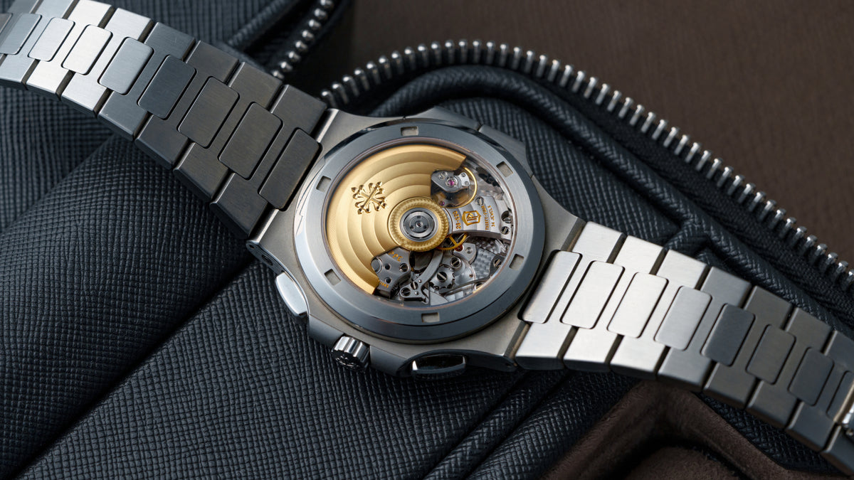 5990/1A, Nautilus Travel Time Chronograph, Tiffany Dial, Steel