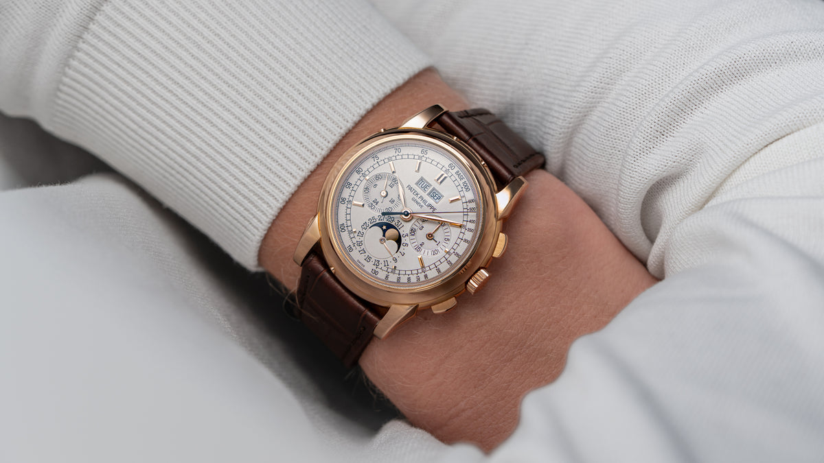 5970R, Perpetual Calendar Chronograph, Pink Gold