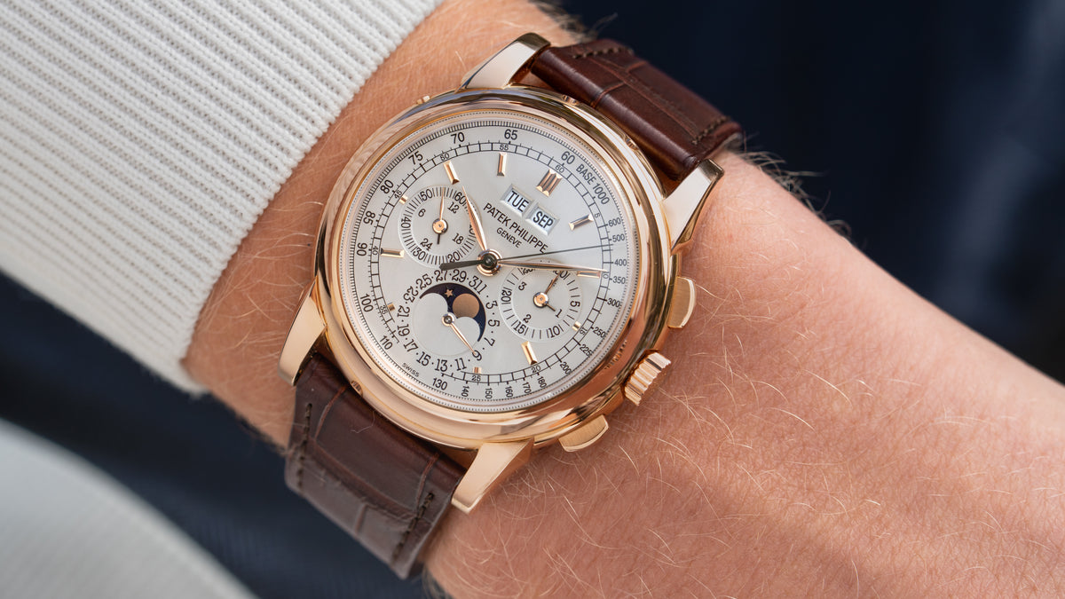 5970R, Perpetual Calendar Chronograph, Pink Gold