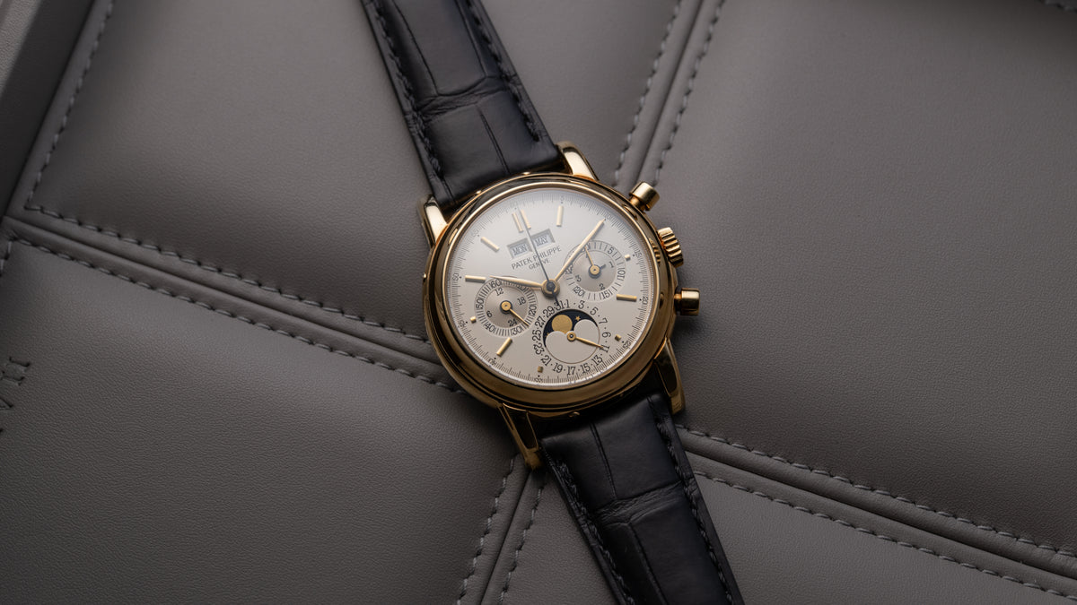 3970EJ, Second Series, Perpetual Calendar Chronograph, Yellow Gold