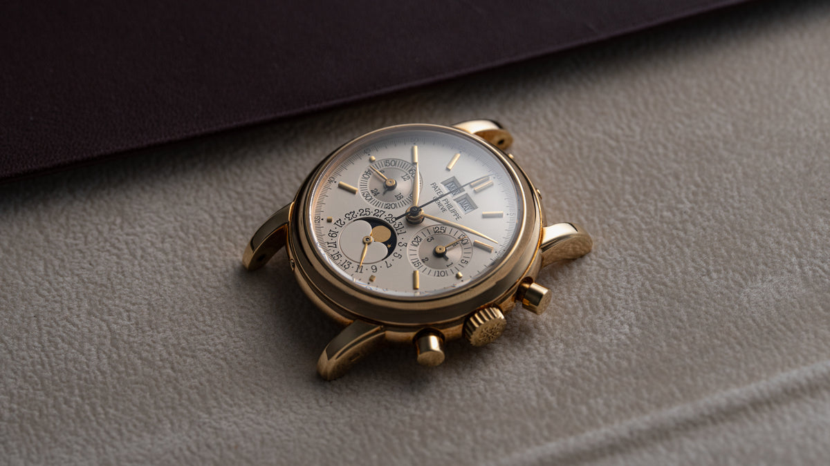 3970EJ, Second Series, Perpetual Calendar Chronograph, Yellow Gold