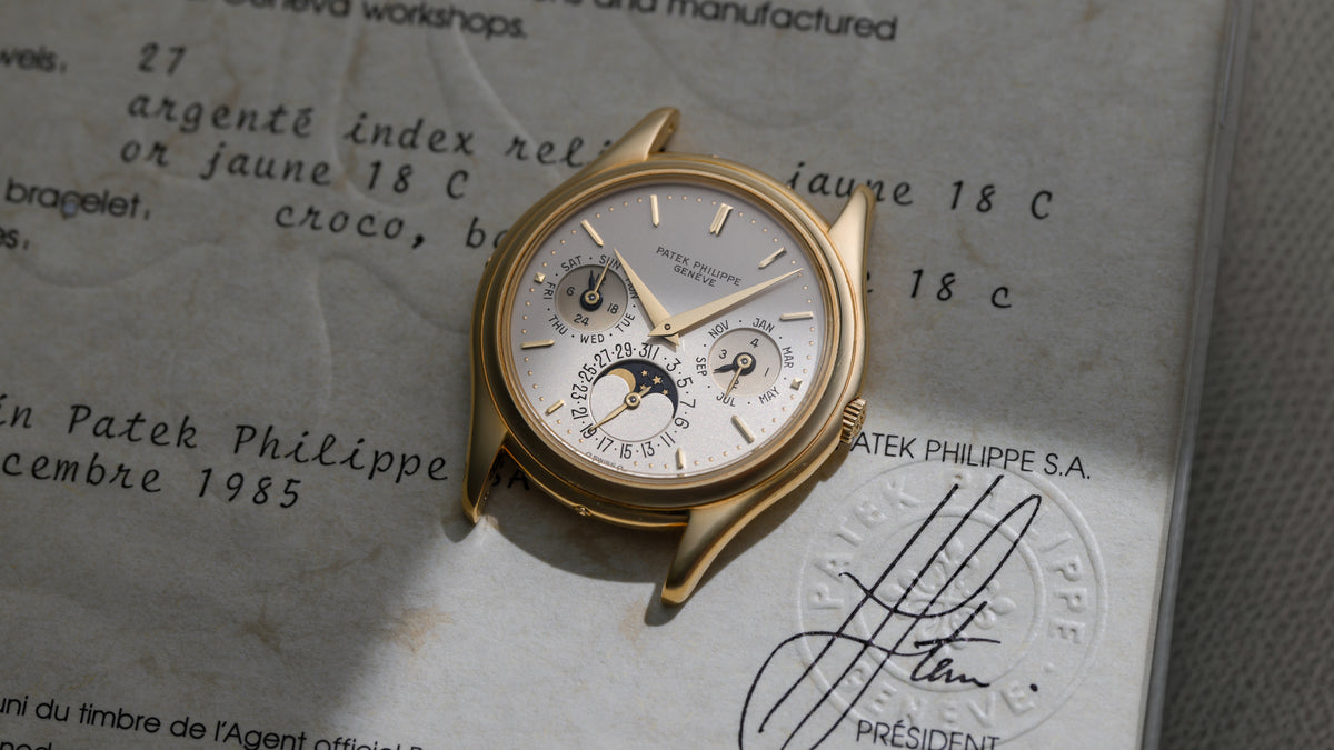 3940J, First Series, Perpetual Calendar, Yellow Gold