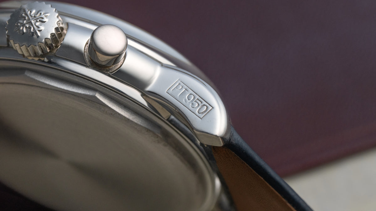 3970EP, 'Big Hallmark' Second Series, Perpetual Calendar Chronograph, Platinum