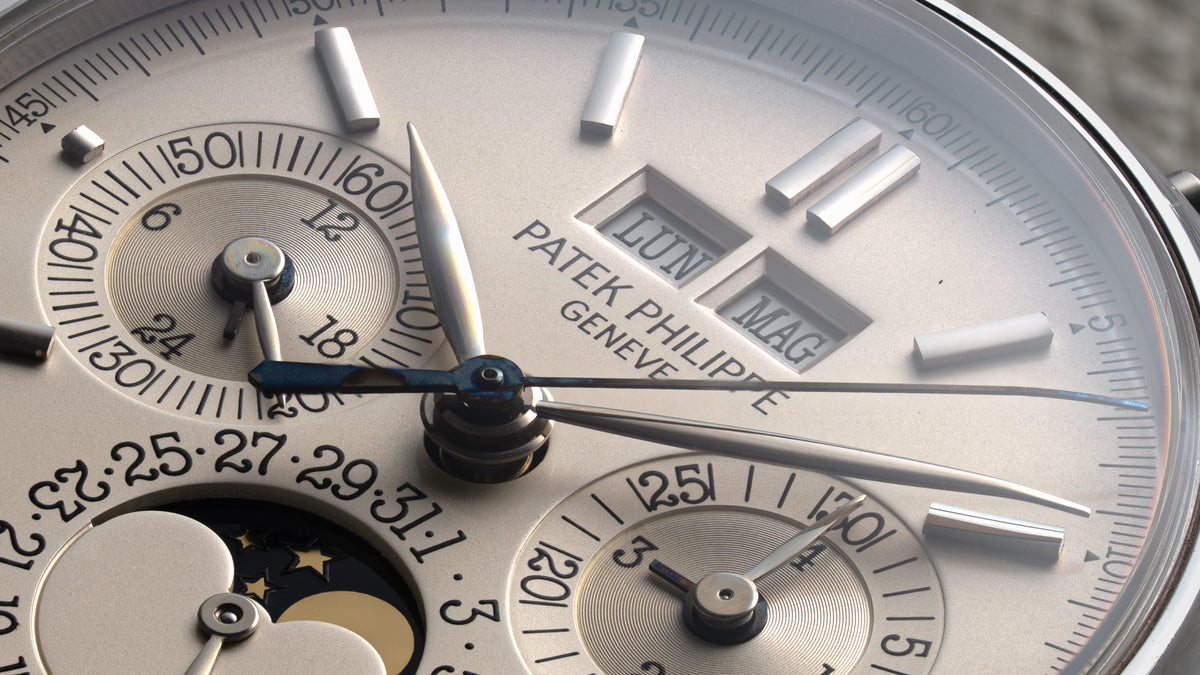 3970EP, 'Big Hallmark' Second Series, Perpetual Calendar Chronograph, Platinum