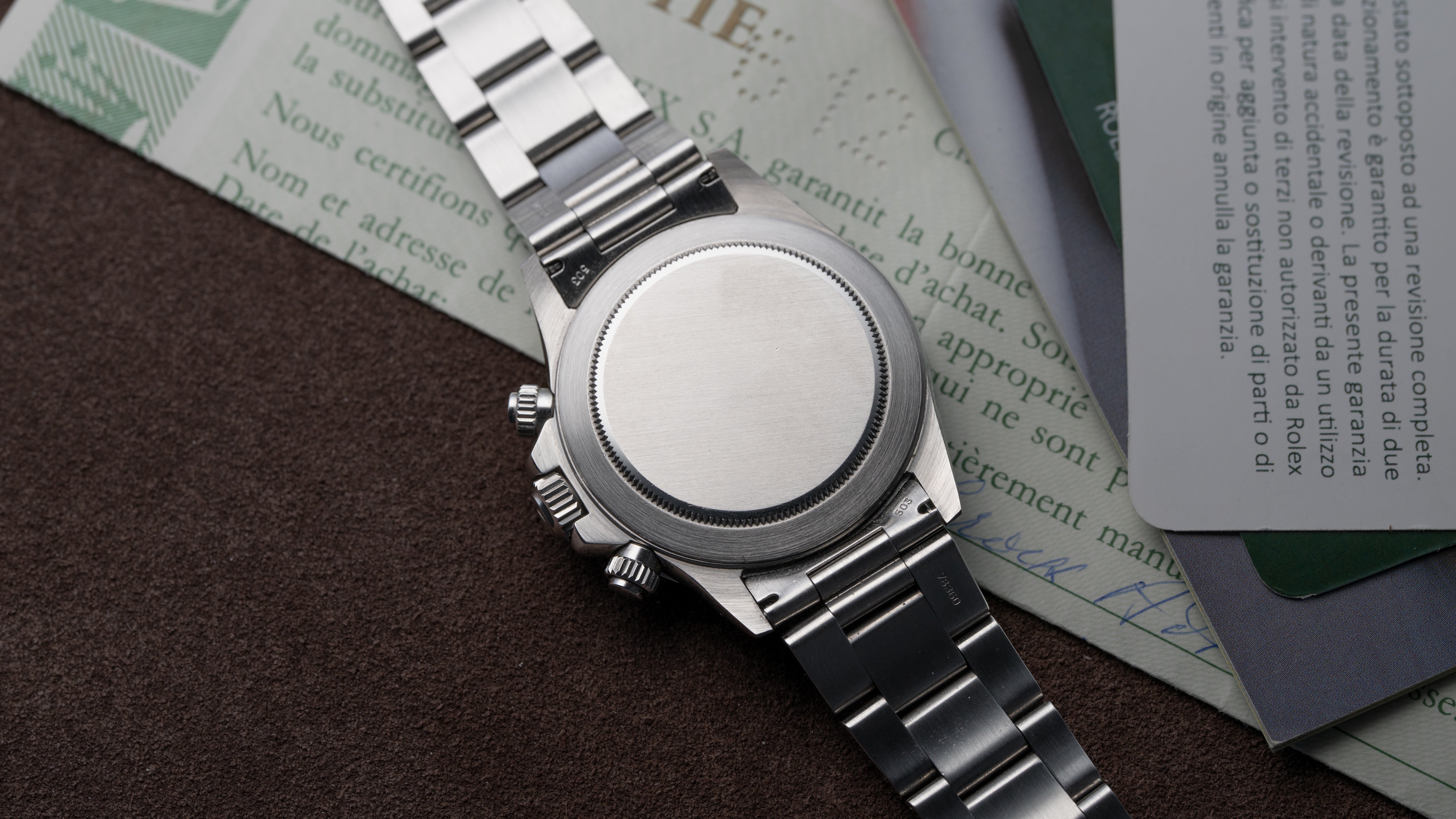16520, Daytona, Singer Prototype Dial, Steel – Hairspring