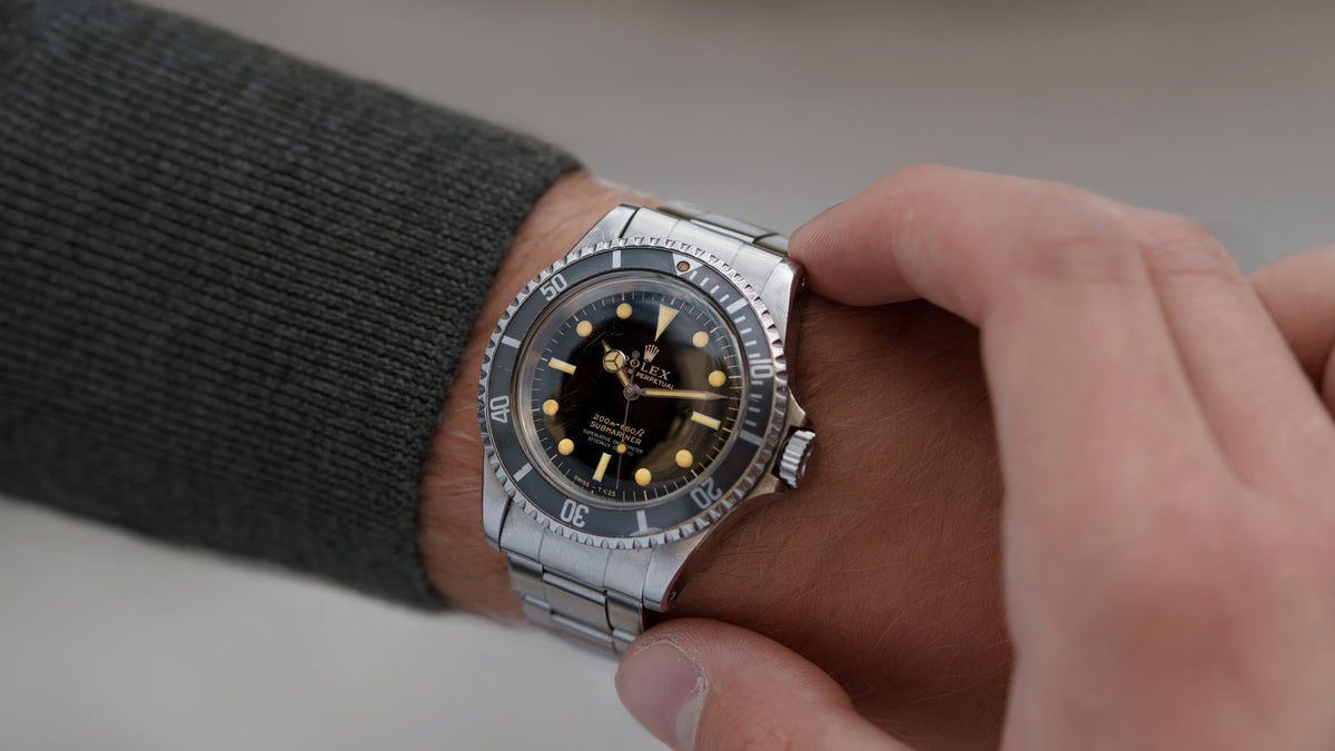 5512, Submariner, 'Four-Liner' Gilt Dial, Steel