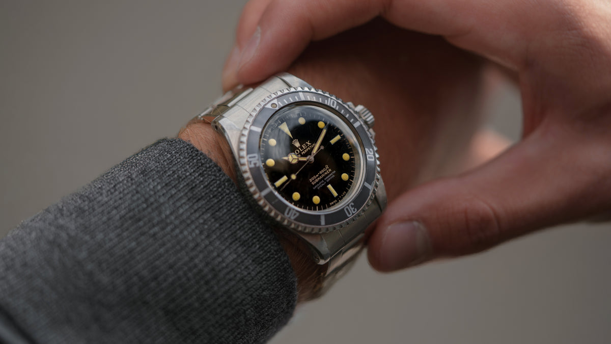 5512, Submariner, 'Four-Liner' Gilt Dial, Steel