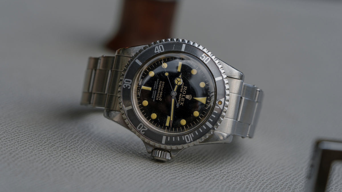 5512, Submariner, 'Four-Liner' Gilt Dial, Steel