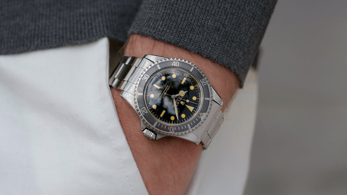 5512, Submariner, 'Four-Liner' Gilt Dial, Steel