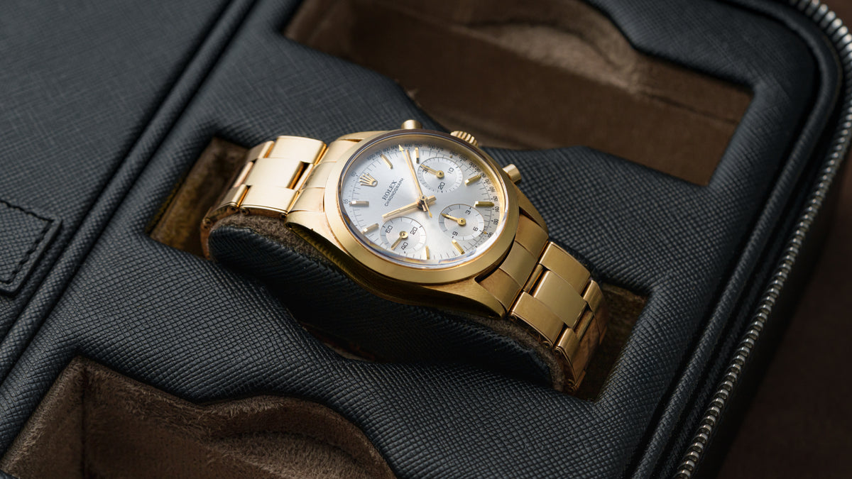 6238, 'Pre-Daytona' Chronograph, Yellow Gold