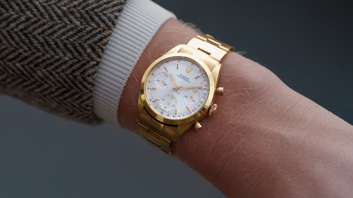 6238, 'Pre-Daytona' Chronograph, Yellow Gold