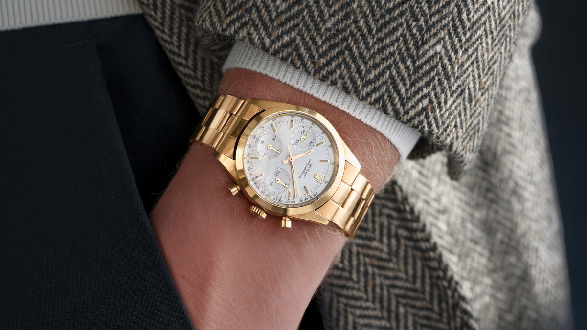 6238, 'Pre-Daytona' Chronograph, Yellow Gold
