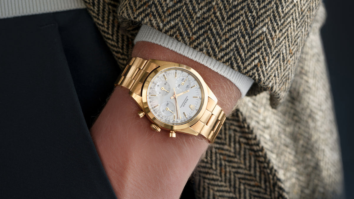 6238, 'Pre-Daytona' Chronograph, Yellow Gold