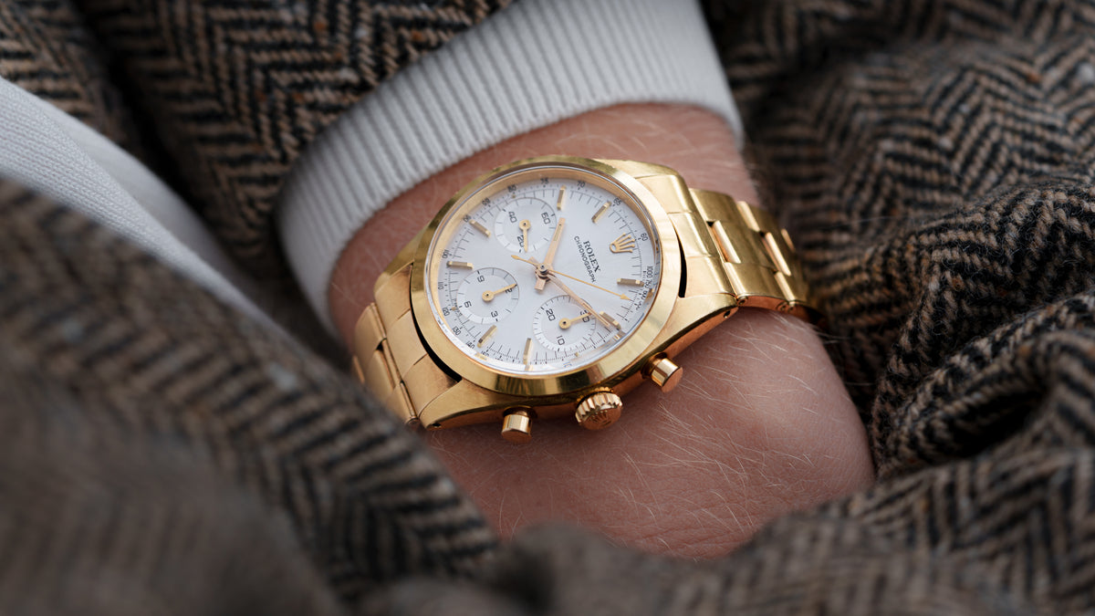 6238, 'Pre-Daytona' Chronograph, Yellow Gold