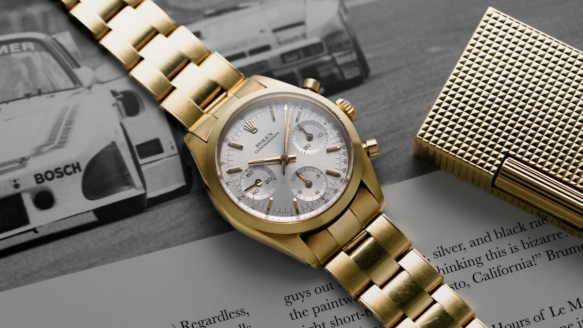 6238, 'Pre-Daytona' Chronograph, Yellow Gold