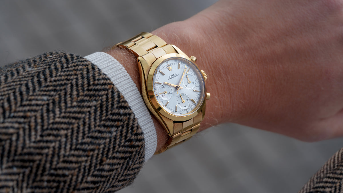 6238, 'Pre-Daytona' Chronograph, Yellow Gold