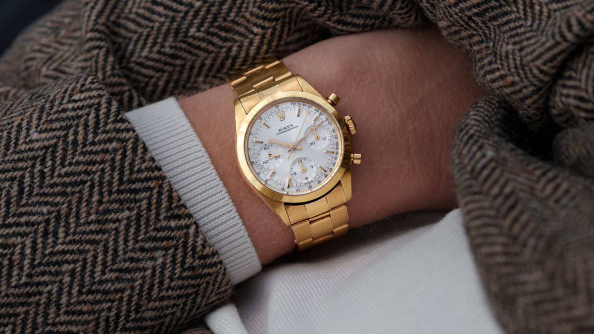 6238, 'Pre-Daytona' Chronograph, Yellow Gold