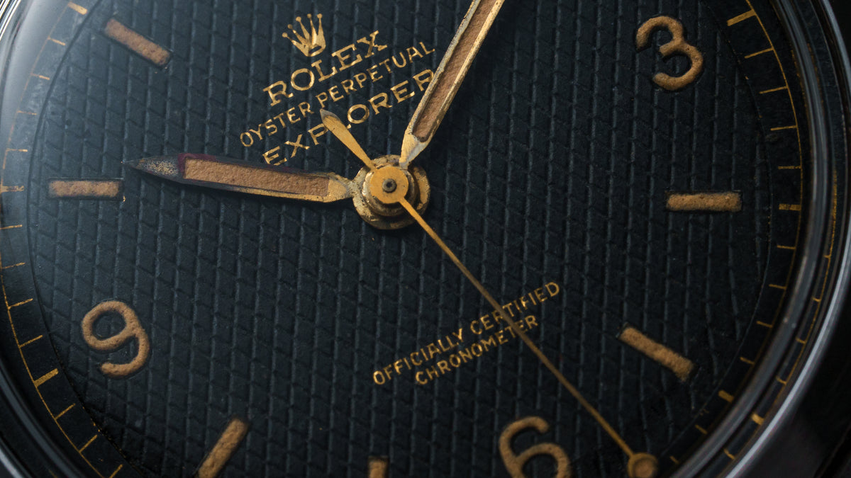 6350, Explorer, Honeycomb Dial, Steel