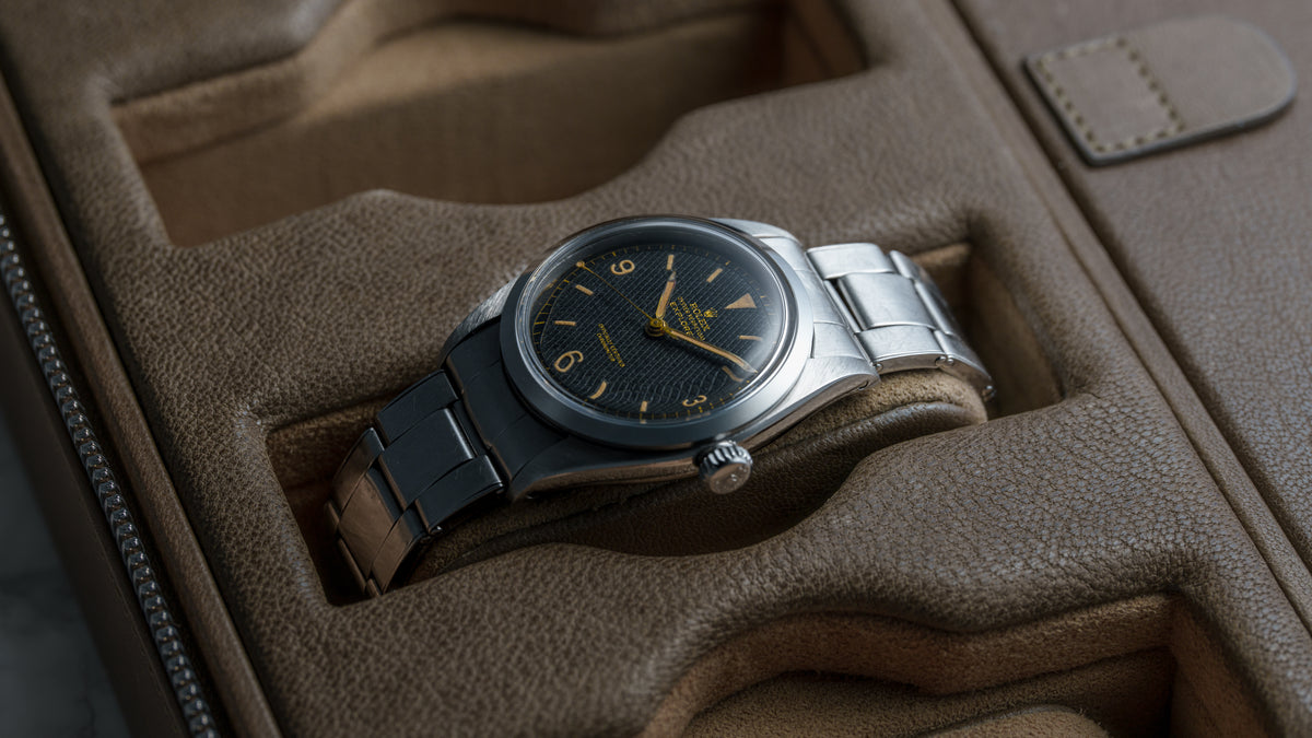 6350, Explorer, Honeycomb Dial, Steel