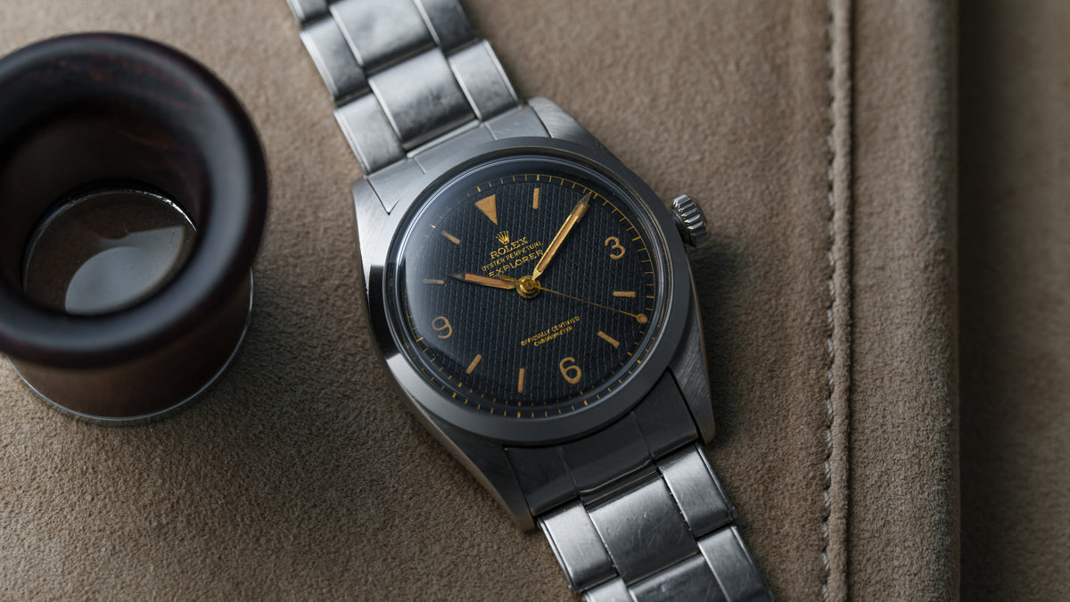 6350, Explorer, Honeycomb Dial, Steel