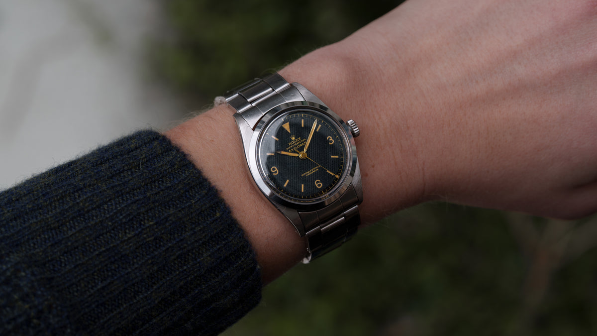 6350, Explorer, Honeycomb Dial, Steel